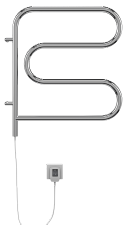 Электро 25 F-обр 600х600 поворотный Полотенцесушитель TERMINUS Мытищи - фото 2