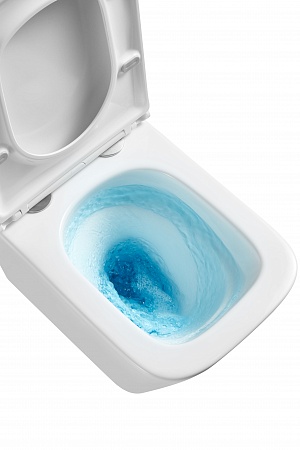 Подвесной унитаз безободковый Terminus Ватикан Монолит 490х340 белый Мытищи - фото 8