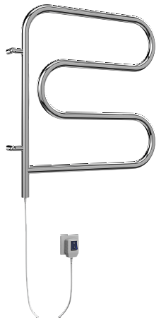 Электро 25 F-обр 600х600 поворотный Полотенцесушитель TERMINUS Мытищи - фото 1